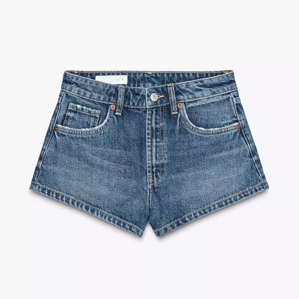 Zara Blue Jean Shorts for Women